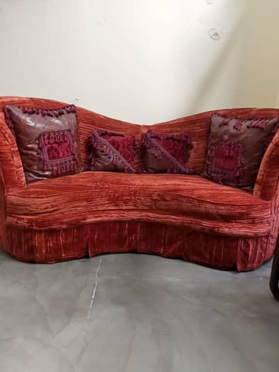 IMported Valvet stuff sofa set