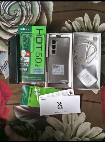 Infinix HOT 50 Pro+ 16Gb Ram 256 GB memory PTA approved. 0324=8193=502