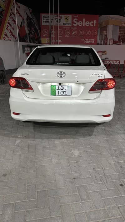 Toyota Corolla XLI 2012