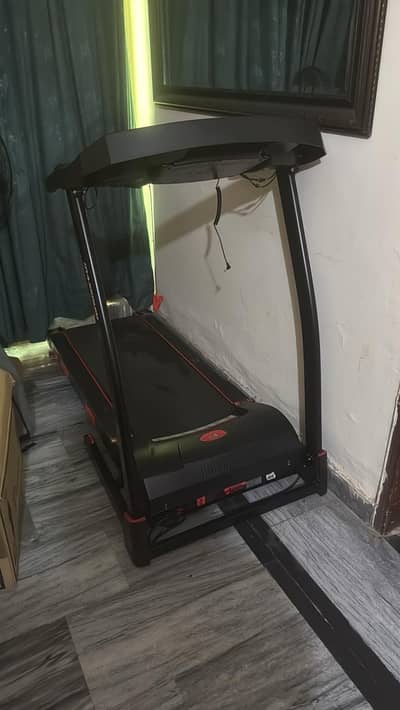 Maximum Fitness Red Treadmill