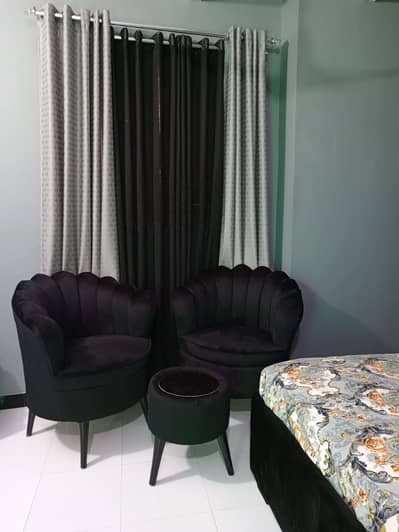 two sofa and one table