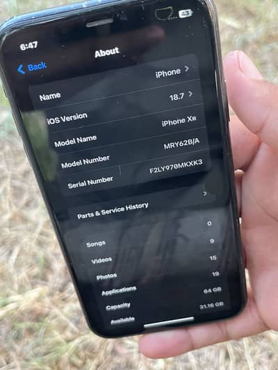 iPhone XR 83 bettery health 64gb
