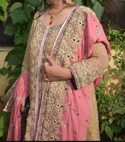 Lahnga gown dupatta