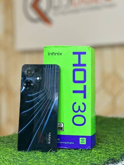 Infinix Hot 30 8gb Ram 128gb Storage With Box & Charger