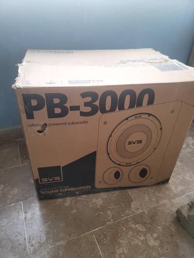 SVS SUBWOOFER PB-3000 like denon marantz jbl paradigm