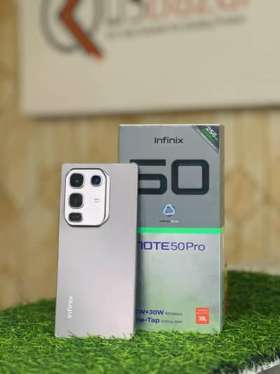Infinix Note 50 Pro 8gb Ram 256gb Storage with Box & Charger