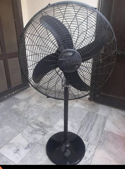 Black Pedestal  Royal Fan.