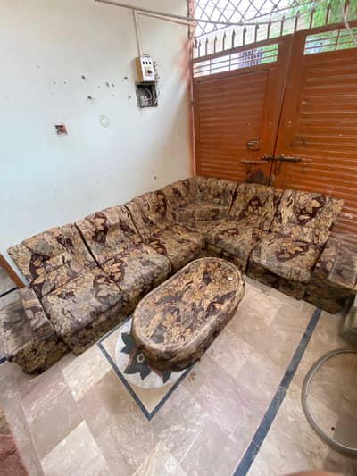 5 seater sofa set with tables