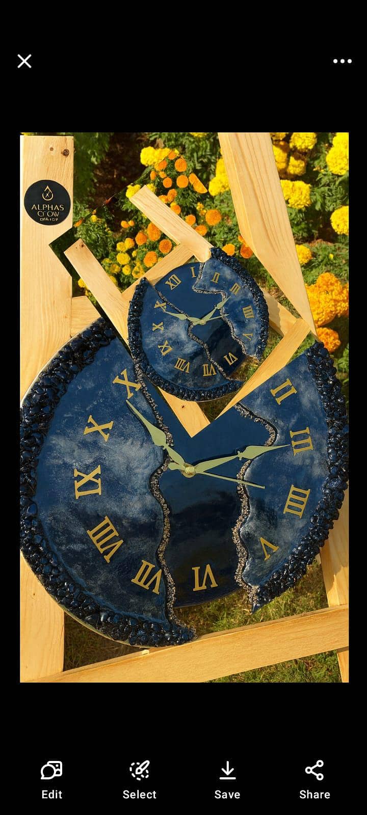 luxury clock 1