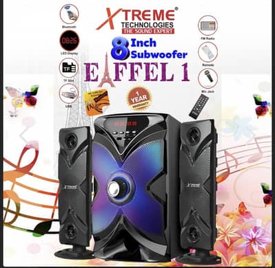 Xtreme eiffel bluetooth woofers