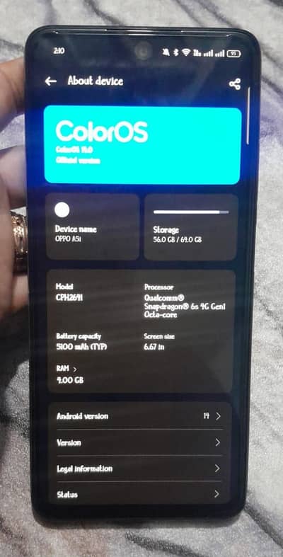 OPPO A5i