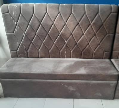 leather sofa