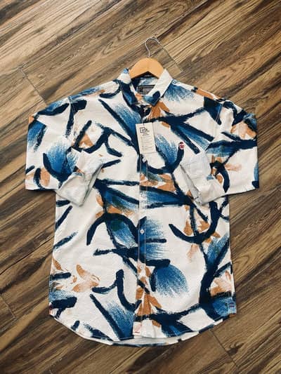 printed casual shirt