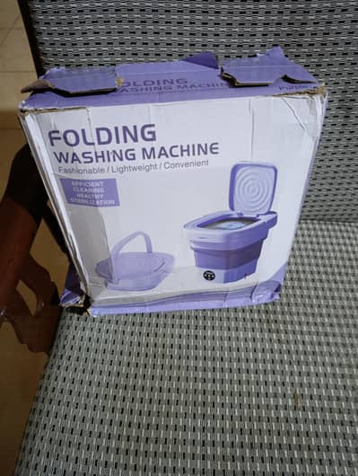 Folding washing Machine and Dryer light weight