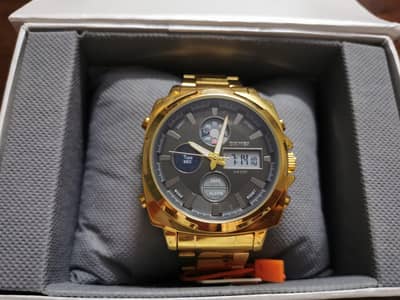 Skmei 1673 Dual Analog Digital Watch