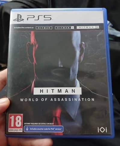 hitman world of assassination (PS5).