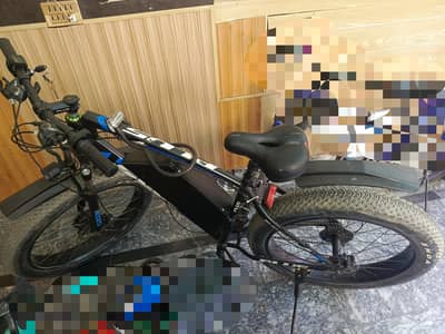 Fat bike with ekit