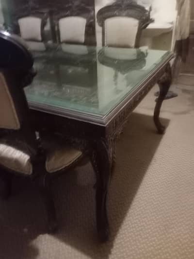 8 person dining table hand made