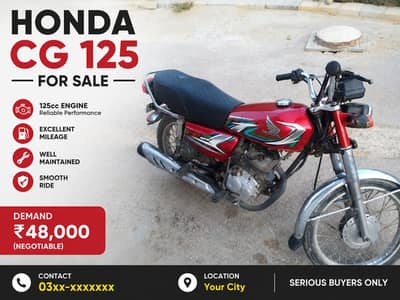 Honda 125 23 model