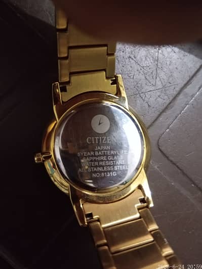 Citizen 8131g model in 10/10 condition