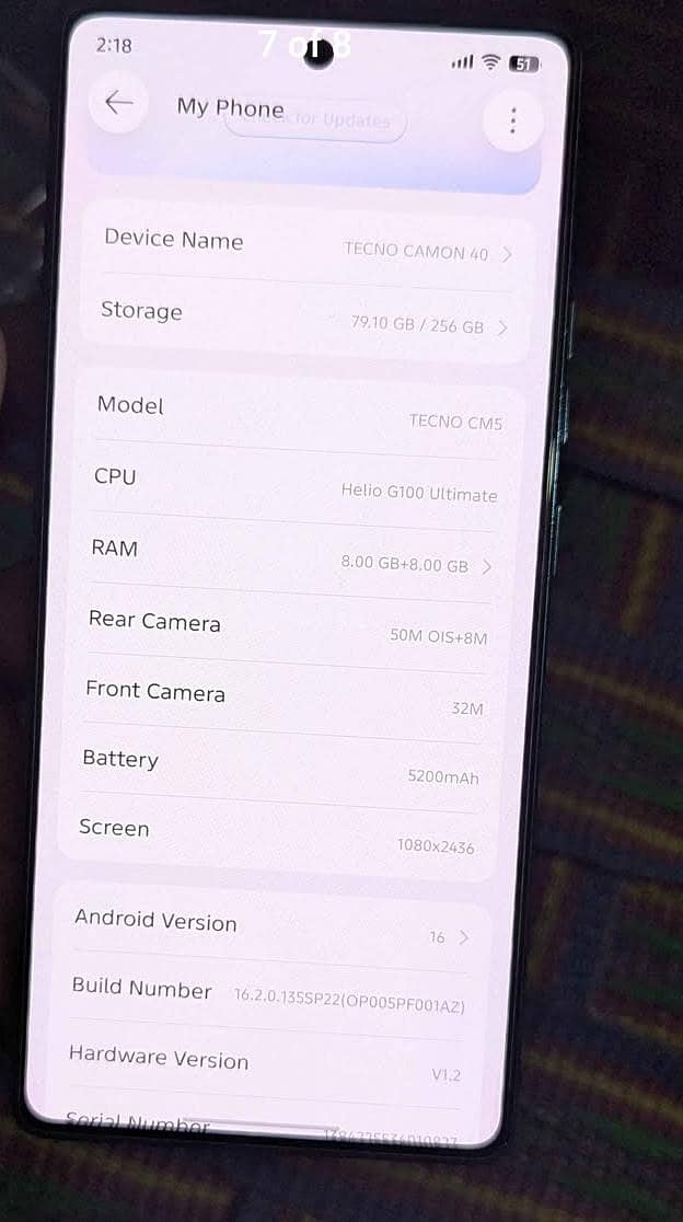 tecno camon 40. 1