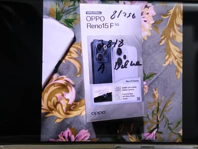 I am selling oppo Reno 15 f 5g only box open