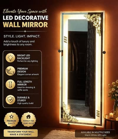 LED light mirror