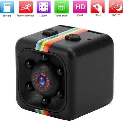 Mini Clear Vision Camera with One 32GB SD Card and USB Reader