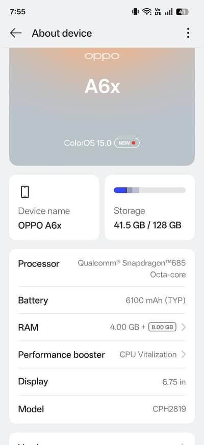 OPPO A6