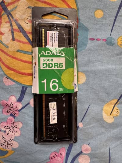 Adata 16gb ddr5 5600mhz desktop ram.
