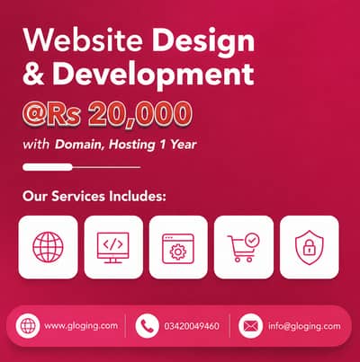 Website Design & Development Package