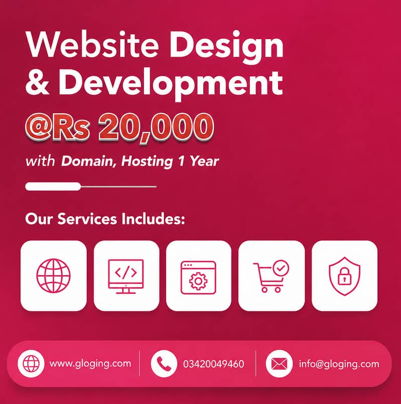 Website Design & Development Package 0