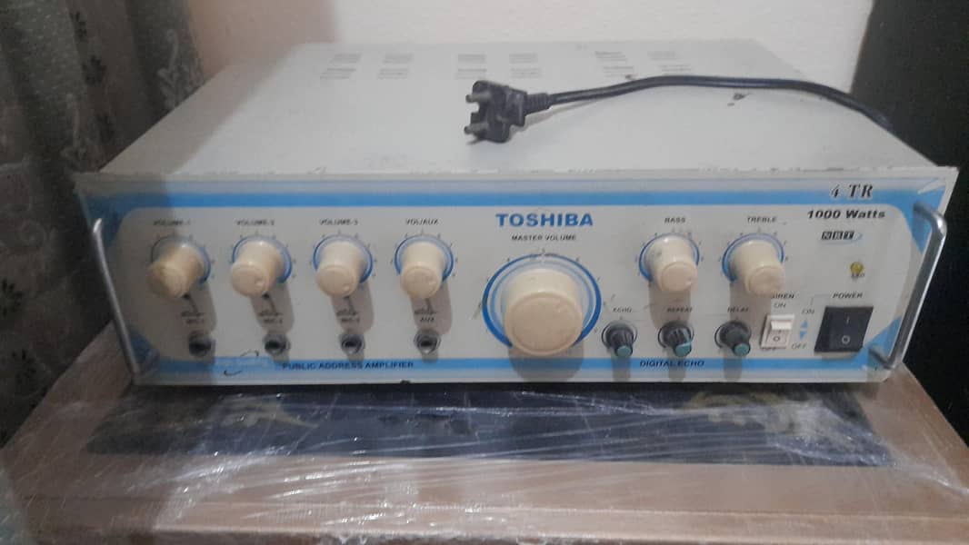 Speaker Amplifier Mic 1
