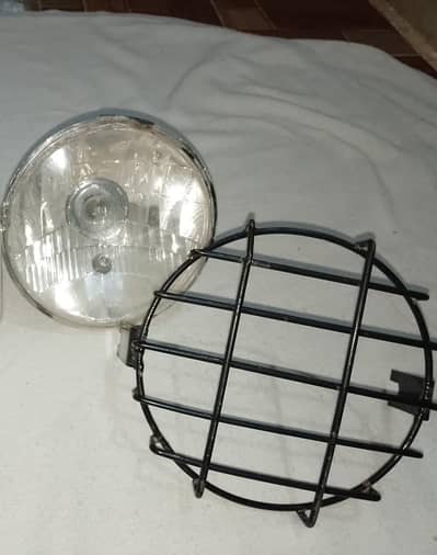 Suzuki GS 150 Original Headlight + Grill + Rear Footrests