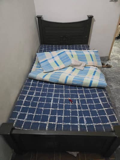 Bed with Mattress