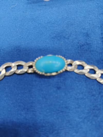Silver Bracelet fer Man