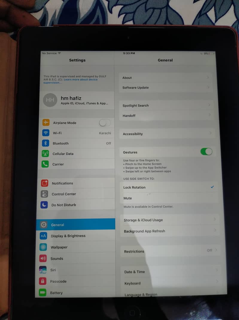 Ipad tab Cellular 2nd Generation scratchless 1