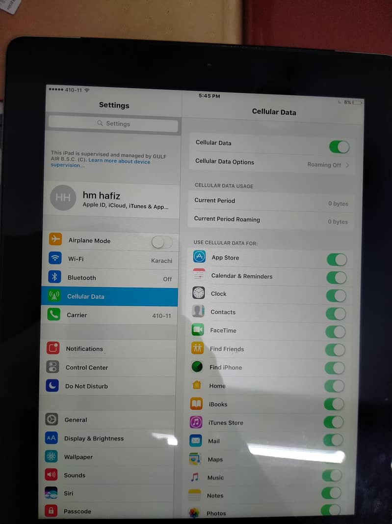 Ipad tab Cellular 2nd Generation scratchless 3