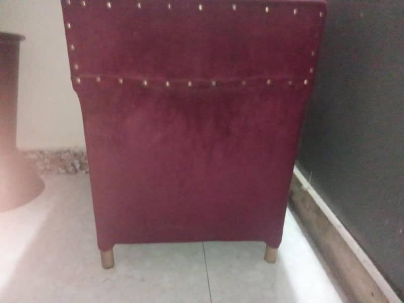 king size iron bed & sofa set 2