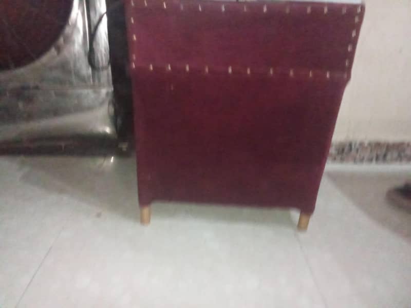 king size iron bed & sofa set 3