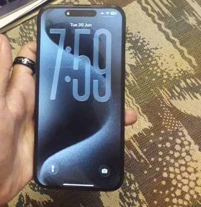 Iphone 15 pro max jv black colour