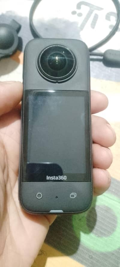 Insta 360x3 camera & Mic adapter
