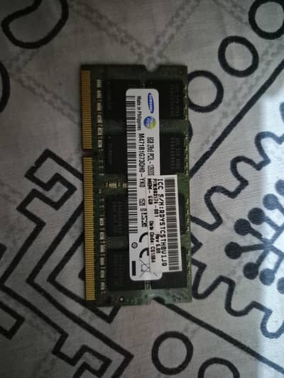 Samsung 8GB DDR3L Laptop RAM For Sale