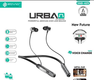 Sovo SNB-425 Neck wireless Band with voice changing feature