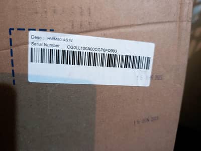 haier washing machine