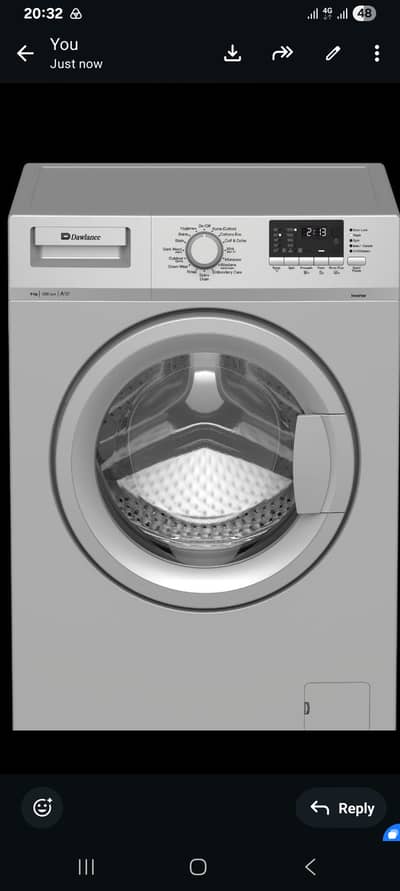 Dawlance 8KG Automatic Washing Machine / Box Packed