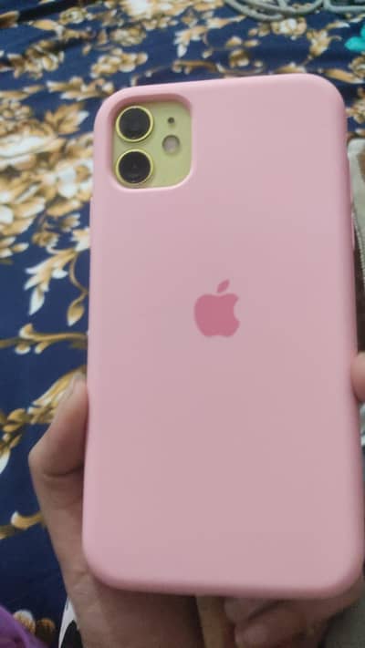 AoA iPhone 11 64 GB non pta  yellow clr 5 days backup
