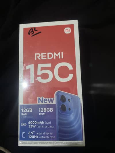 New mobile Redmi 15C only serious buyer