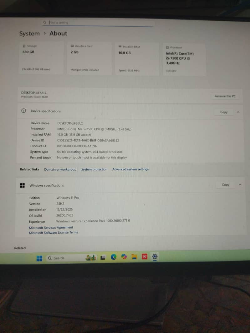 i5 7th generation Available 2