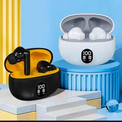Digital  Display Wireless Earbuds With Charging Case